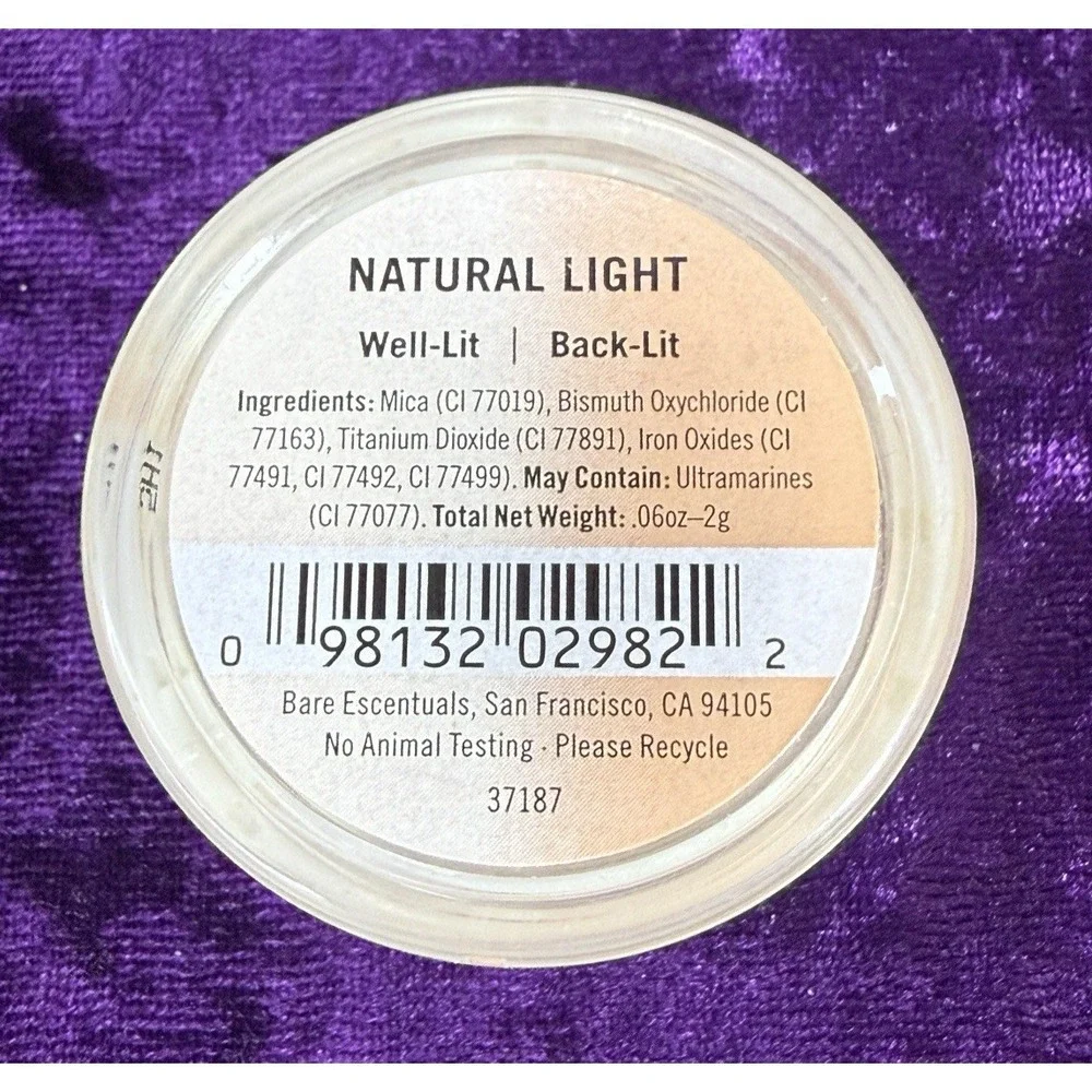 bareMinerals natural light
